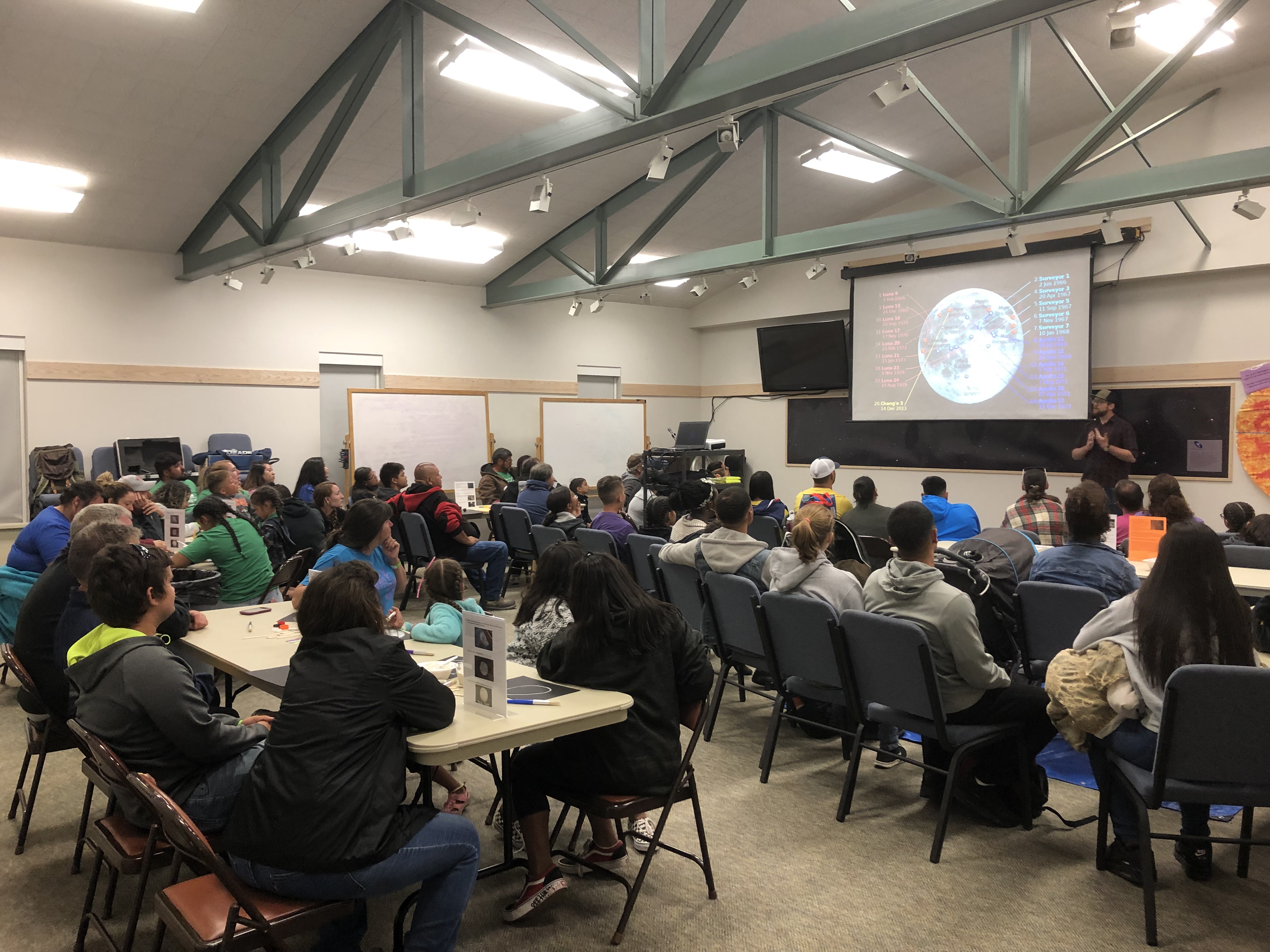 Students on conference